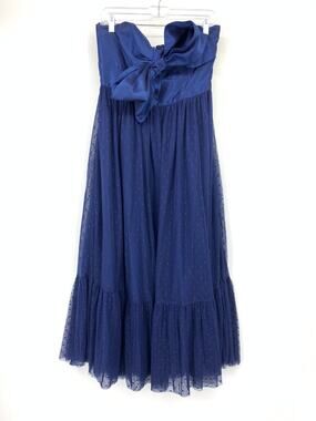 hutch amara corset pleated tulle fit & flare midi dress pleated skirt. Hutch Amara Corset Pleated Tulle